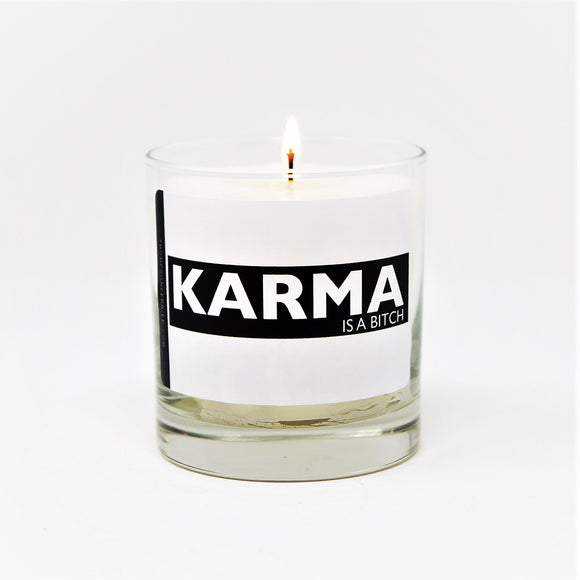 Karma is a ..... Candle - Essentials from JayCar