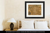 Framed Print, Antique Map Of Germany - Essentials from JayCar