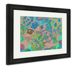 Framed Print, Rainbow Abstract - Essentials from JayCar