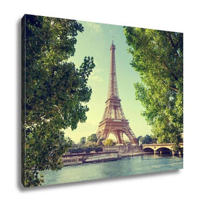 Gallery Wrapped Canvas, Eiffel Tower Paris France - Essentials from JayCar
