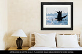 Framed Print, Monument To Dante And Virgil In The Venice Lagoon - Essentials from JayCar