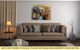 Gallery Wrapped Canvas, Elephant And Baby Elephant - Essentials from JayCar