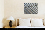 Metal Panel Print, Prague Streams Of Rain Water Pour Off Corrugated Roof - Essentials from JayCar