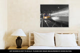Gallery Wrapped Canvas, Traditional Budapest Old Tram City Center Budapest Black White - Essentials from JayCar