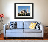 Framed Print, Hagia Sophia Mosque In Instanbul Turkey - Essentials from JayCar