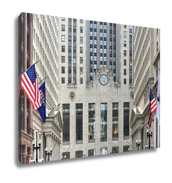Gallery Wrapped Canvas, Chicago Board Of Trade Building - Essentials from JayCar