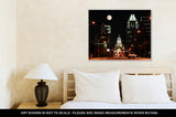 Gallery Wrapped Canvas, State Capitol Building At Night In Downtown Austin Texas - Essentials from JayCar