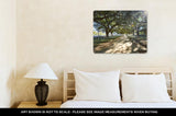 Metal Panel Print, Houston Discovery Green Park In Downtown Texas - Essentials from JayCar