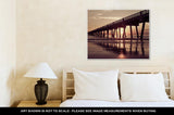 Gallery Wrapped Canvas, Jacksonville Beach Fishing Pier In Early Morning - Essentials from JayCar