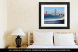 Framed Print, San Francisco Golden Gate Bridge - Essentials from JayCar