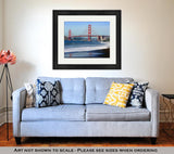 Framed Print, San Francisco Golden Gate Bridge - Essentials from JayCar