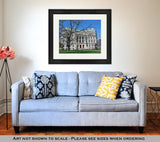 Framed Print, Indiana State House - Essentials from JayCar