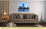 Gallery Wrapped Canvas, Boston Massachusetts Skyline Behind Charles River - Essentials from JayCar