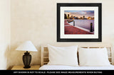Framed Print, Long Exposure Skyline Waterfront Promenade Baltimore Maryland - Essentials from JayCar