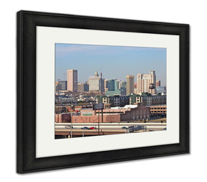 Framed Print, Baltimore City Skyline - Essentials from JayCar