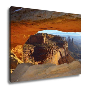 Gallery Wrapped Canvas, Mesarch In Canyonlands National Park Utah In Winter - Essentials from JayCar