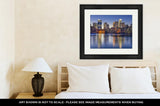 Framed Print, Atlantgeorgiusmidtown Skyline From Piedmont Park - Essentials from JayCar