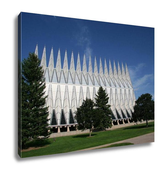 Gallery Wrapped Canvas, Air Force Academy Chapel Colorado Springs - Essentials from JayCar