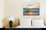 Gallery Wrapped Canvas, Sunrise Over Ocean In Miami Beach Florid - Essentials from JayCar