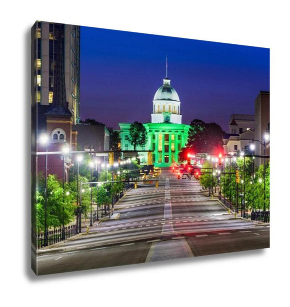 Gallery Wrapped Canvas, Capitol Building Montgomery Alabamuswith State Capitol - Essentials from JayCar