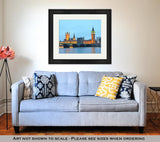 Framed Print, House Of Parliament With Big Ben - Essentials from JayCar