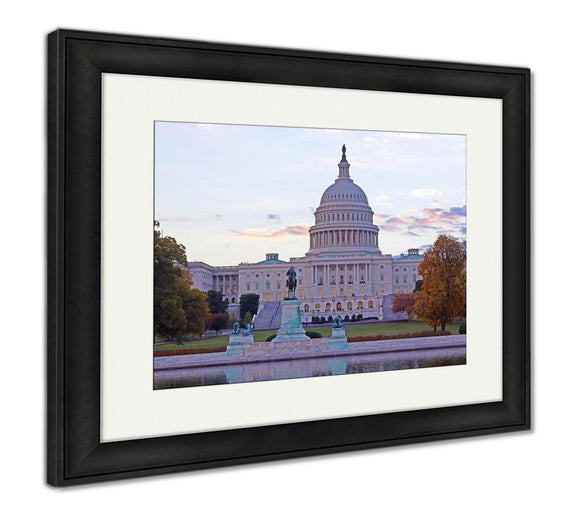Framed Print, Us Capitol Building - Essentials from JayCar
