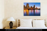 Gallery Wrapped Canvas, San Francisco In Red And Gold - Essentials from JayCar