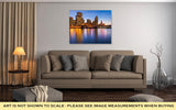 Gallery Wrapped Canvas, San Francisco In Red And Gold - Essentials from JayCar