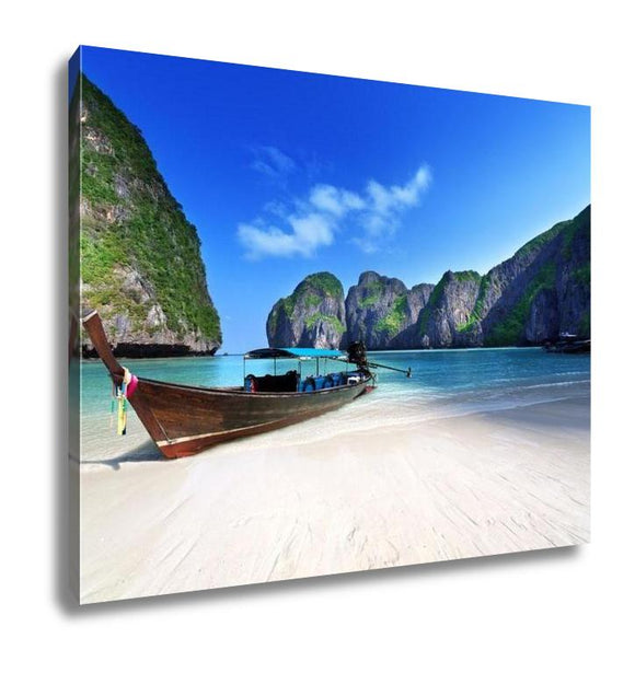 Gallery Wrapped Canvas, Maya Bay Phi Phi Leh Island Thailand - Essentials from JayCar