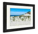 Framed Print, Dunes Long Beach Island - Essentials from JayCar