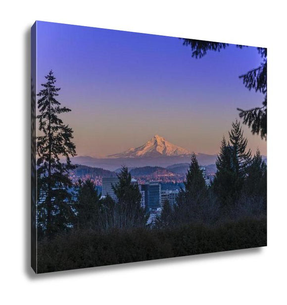 Gallery Wrapped Canvas, Mount Hood At Sunset - Essentials from JayCar