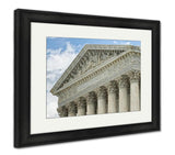 Framed Print, Washington Dc Supreme Court Facade - Essentials from JayCar