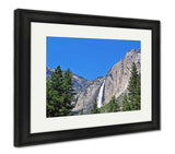 Framed Print, California View Of Yosemite Falls In Yosemite National Park - Essentials from JayCar