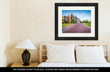 Framed Print, Driveway And Mason Hall At Johns Hopkins University Baltimore - Essentials from JayCar