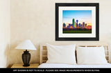 Framed Print, Overview Of Downtown Dallas - Essentials from JayCar