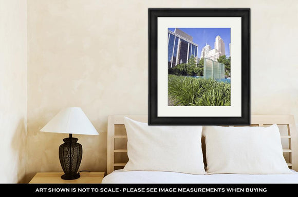 Framed Print, Downtown Of Oklahoma City - Essentials from JayCar
