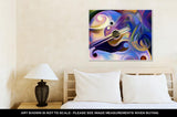 Gallery Wrapped Canvas, Abstract Painting On Subject Of Music And Rhythm - Essentials from JayCar