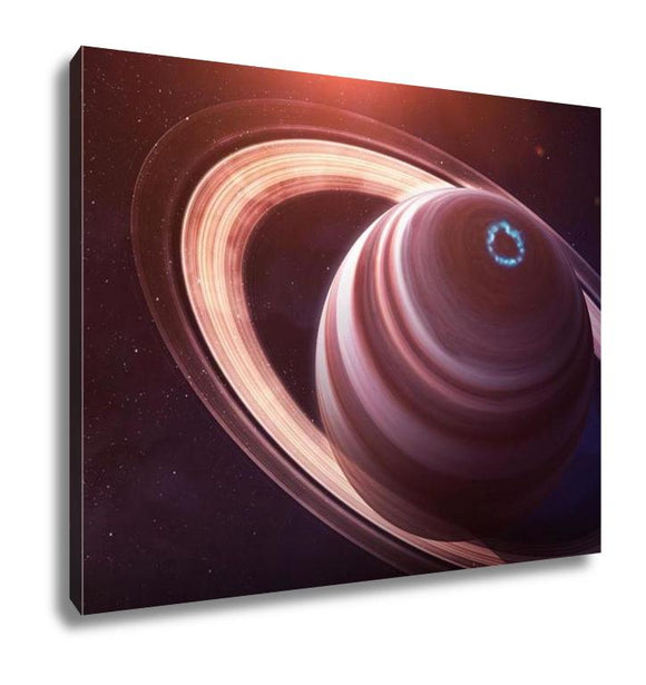 Gallery Wrapped Canvas, Saturn High Resolution Best Quality Solar System Planet All The Planets - Essentials from JayCar