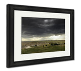 Framed Print, Storm Over The Badlands Of South Dakota - Essentials from JayCar