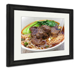 Framed Print, Taiwanese Beef Noodle Soup - Essentials from JayCar