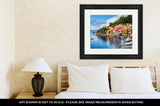 Framed Print, Town Of Menaggio On Lake Como Milan Italy - Essentials from JayCar