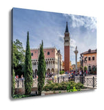 Gallery Wrapped Canvas, Italy Pavilion Epcot Center - Essentials from JayCar