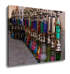 Gallery Wrapped Canvas, Hookahs Water Pipes In SoUK Wakif In Doha Qatar - Essentials from JayCar