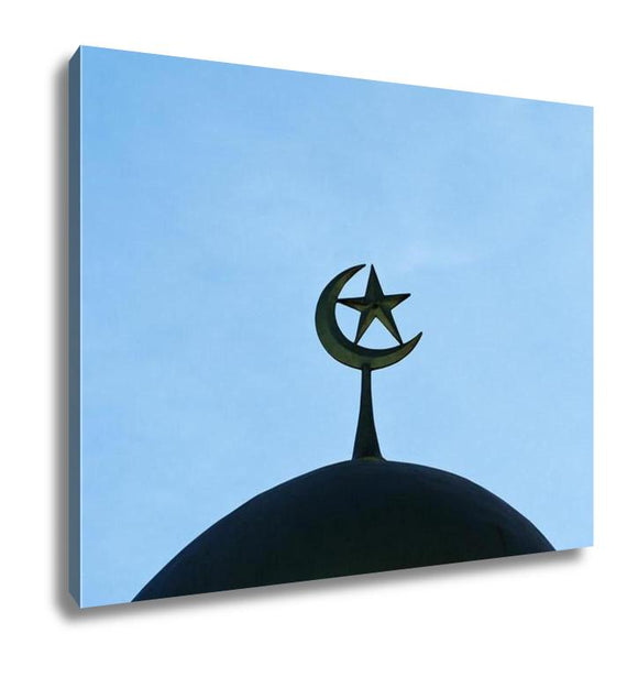 Gallery Wrapped Canvas, A Silhouette Of A Mosque In Thailand - Essentials from JayCar