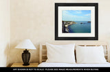 Framed Print, Coast Of Ireland With Cliffs Not To Far From Dublin - Essentials from JayCar