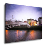 Gallery Wrapped Canvas, Hapenny Bridge Dublin - Essentials from JayCar