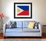 Framed Print, National Flag Of Philippines - Essentials from JayCar