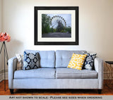 Framed Print, Wheel Of View In Pripyat Abandoned Town Chernobyl UKraine - Essentials from JayCar