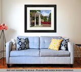 Framed Print, Old Well At Unc Chapel Hill - Essentials from JayCar