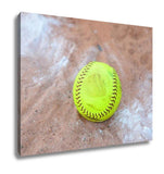 Gallery Wrapped Canvas, Softball Is A Variant Of Baseball Played With A Larger Ball On A Smaller Field - Essentials from JayCar